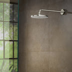 hansgrohe Raindance S Fixed Shower Head 240 1 Spray PowderRain with shower arm, Chrome