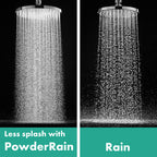 hansgrohe Raindance S Fixed Shower Head 240 1 Spray PowderRain with ceiling connector, Chrome