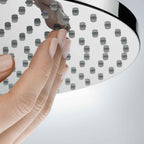 hansgrohe Raindance S Fixed Shower Head 240 1 Spray PowderRain, Chrome