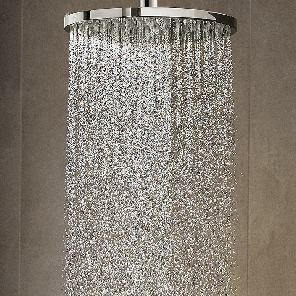 hansgrohe Raindance S Fixed Shower Head 240 1 Spray PowderRain, Chrome