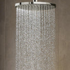 hansgrohe Raindance S Fixed Shower Head 240 1 Spray PowderRain, Chrome