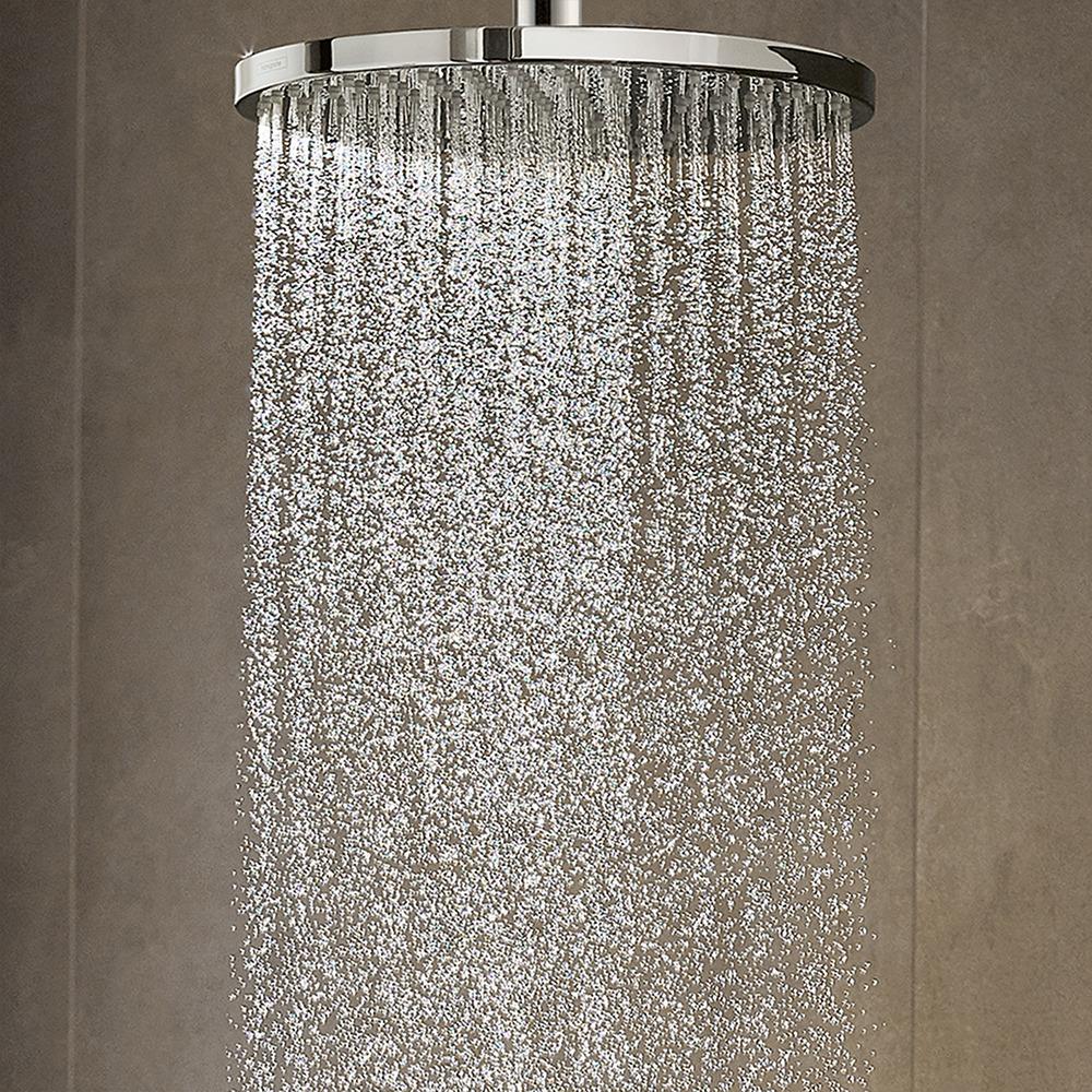 hansgrohe Raindance S Fixed Shower Head 240 1 Spray PowderRain, Chrome