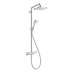 Hansgrohe Croma E Showerpipe 280 1 Jet With Thermostatic Ecostat E Chrome