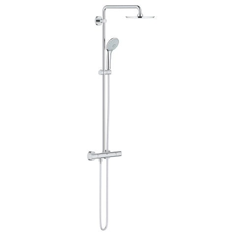 Grohe Euphoria System 210 Shower system with thermostat for wall mounting 27964000.