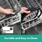 hansgrohe Designflex Textile Shower Hose 125 cm, Brushed Black Chrome