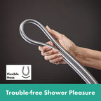 hansgrohe Isiflex Shower Hose 160 cm with volume control, Chrome