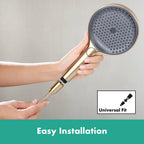 hansgrohe Designflex Textile Shower Hose 160 cm, Brushed Bronze