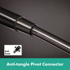 hansgrohe Isiflex Shower Hose 160 cm, Brushed Black Chrome