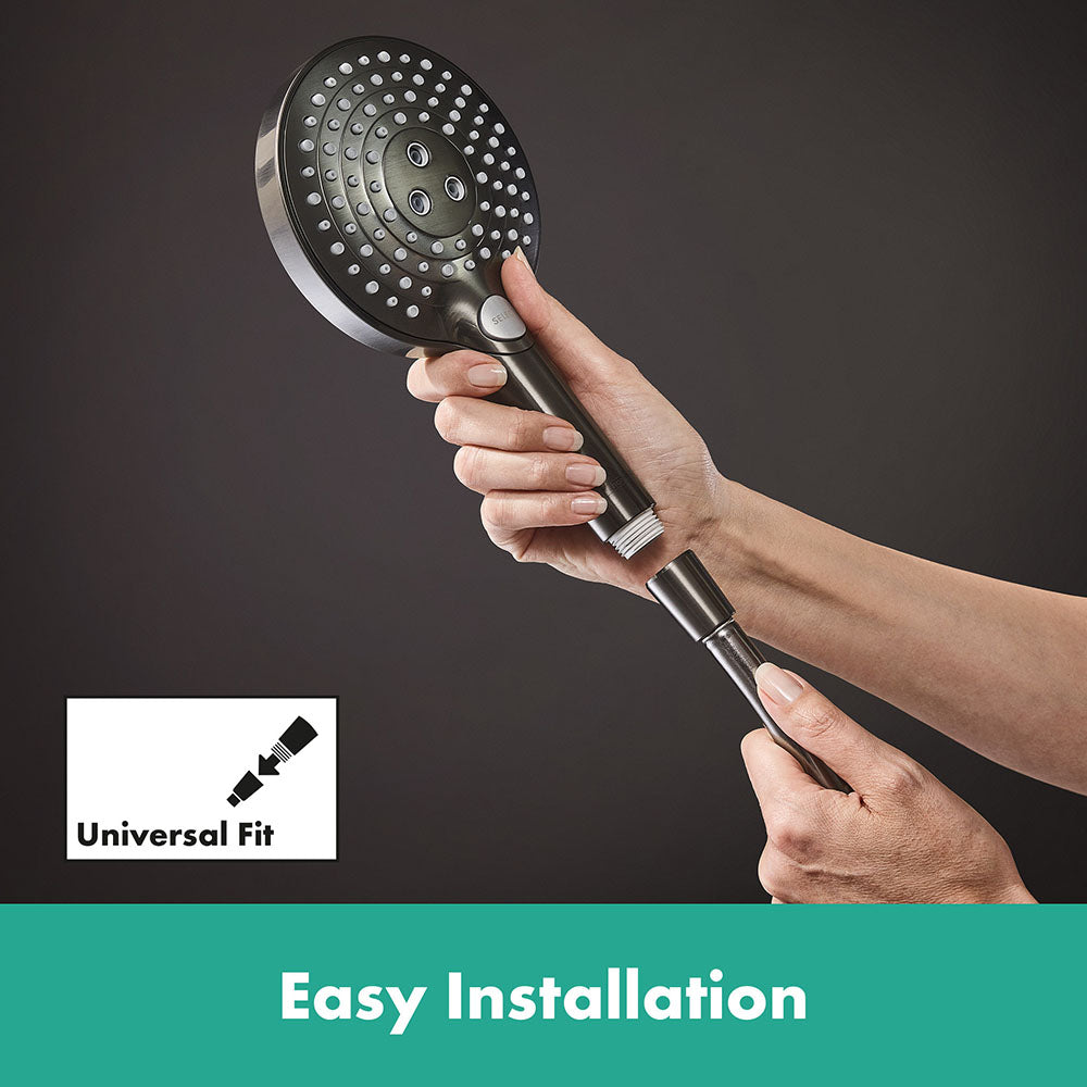 hansgrohe Isiflex Shower Hose 160 cm, Brushed Black Chrome
