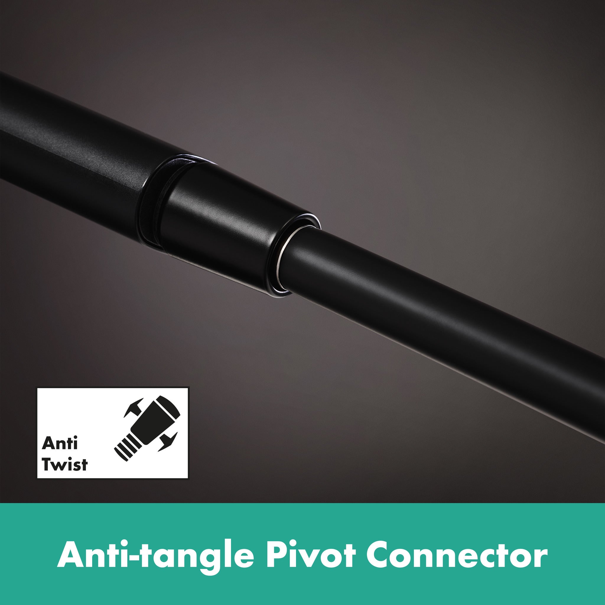 Hansgrohe Isiflex Shower Hose 1600mm Matt Black