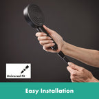 Hansgrohe Isiflex Shower Hose 1250mm Matt Black
