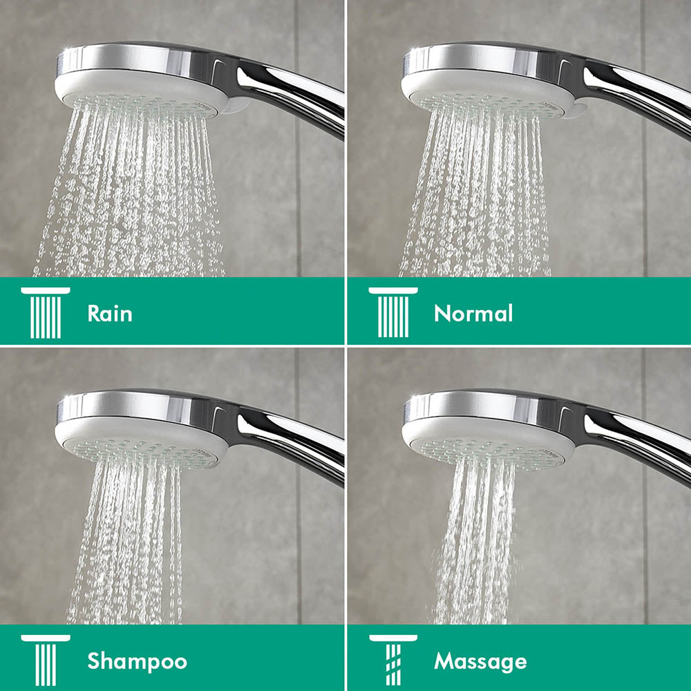 hansgrohe Croma 100 Shower Handset Vario EcoSmart, Chrome