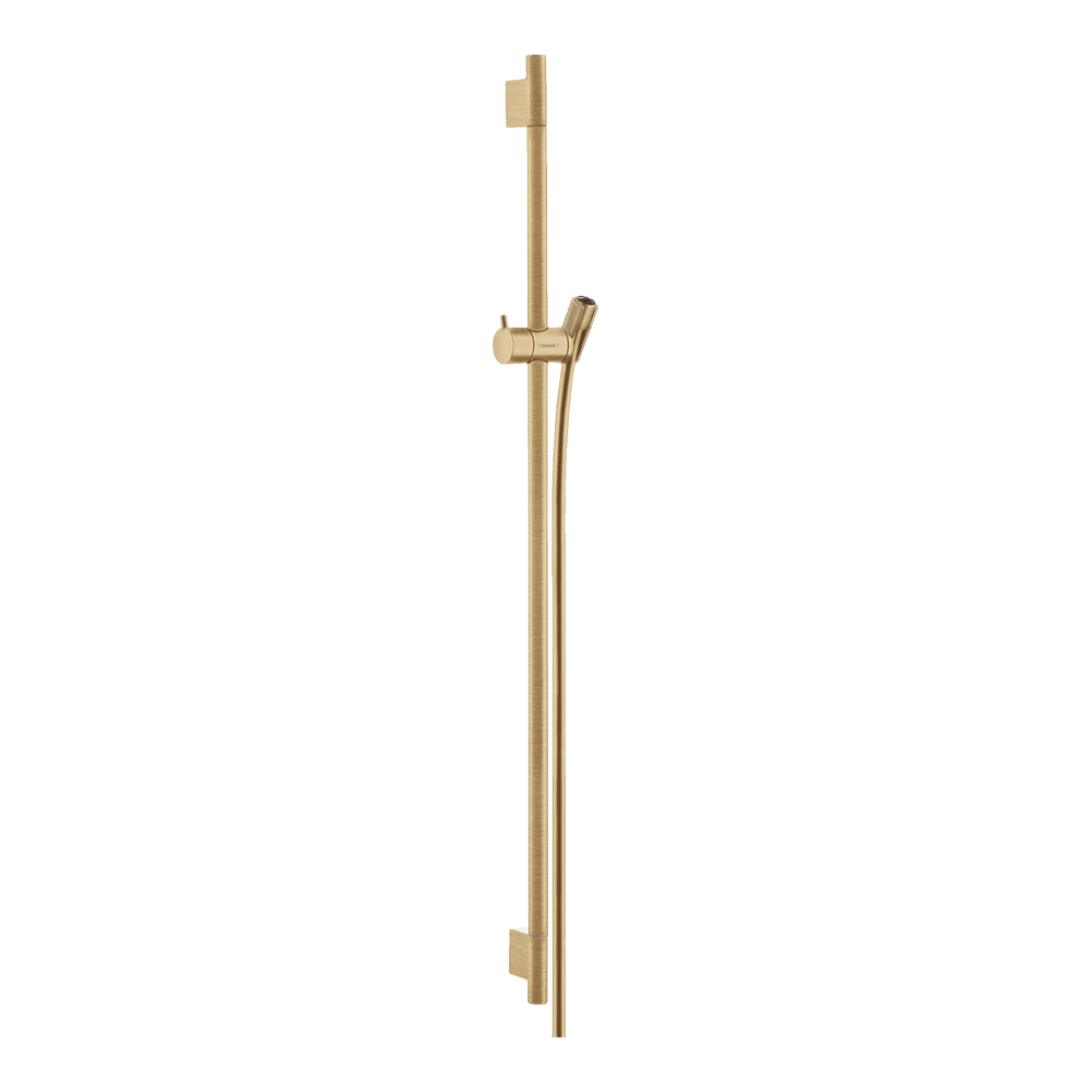 hansgrohe Unica Shower Rail S Puro 90 cm with Isiflex shower hose 160 cm, Brushed Bronze