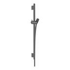 hansgrohe Unica Shower Rail S Puro 65 cm with Isiflex shower hose 160 cm, Brushed Black, Chrome