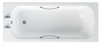 Bathex Grab Rail 450 x 35 White SS 30800