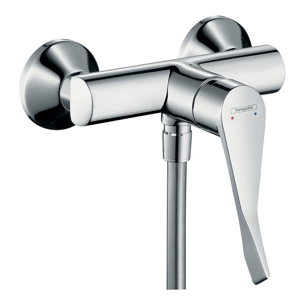 hansgrohe Focus Shower Mixer Valve with extra long handle 12,1 cm, Chrome