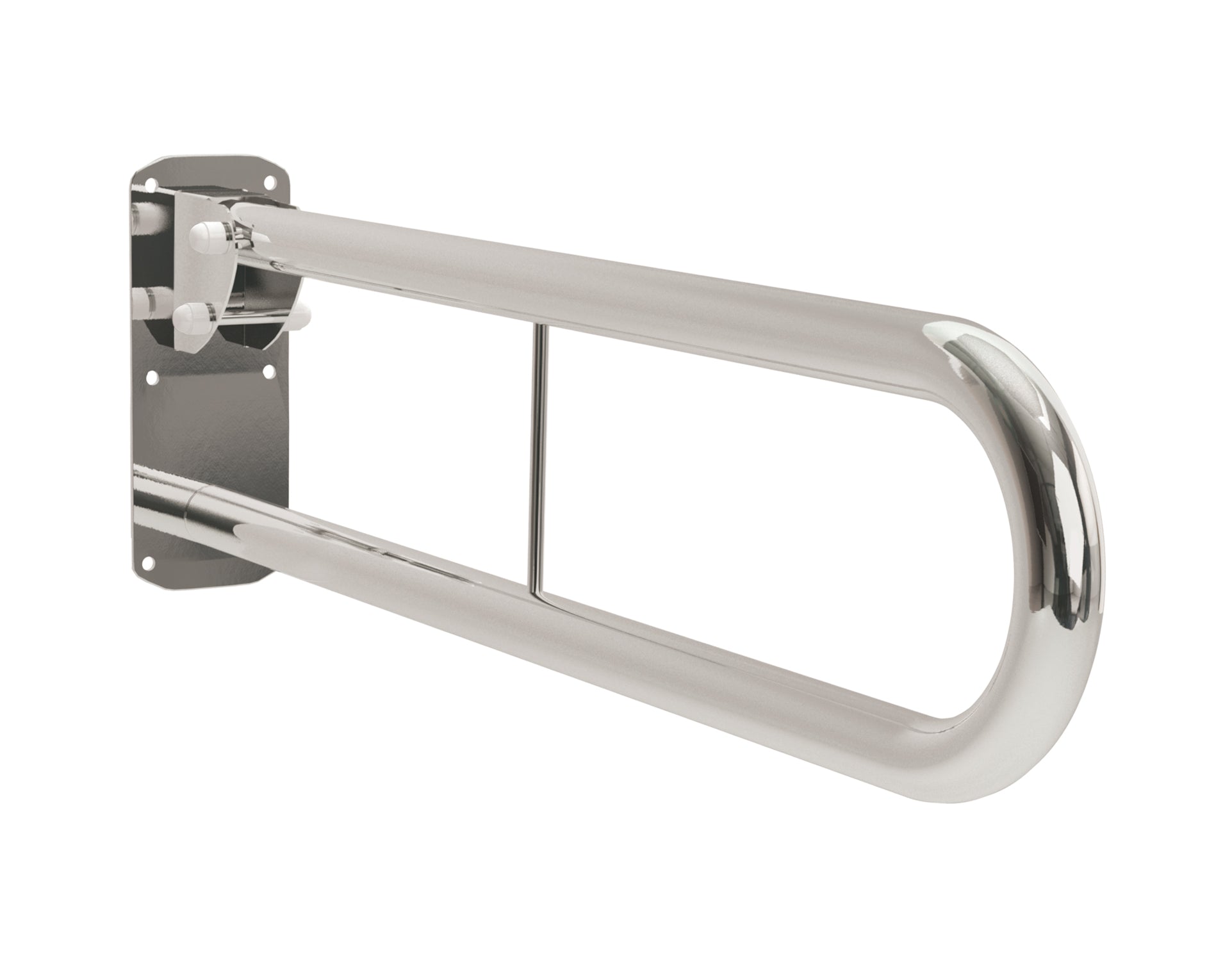 Bathex Hinged Support Rail Stainless Steel 34900