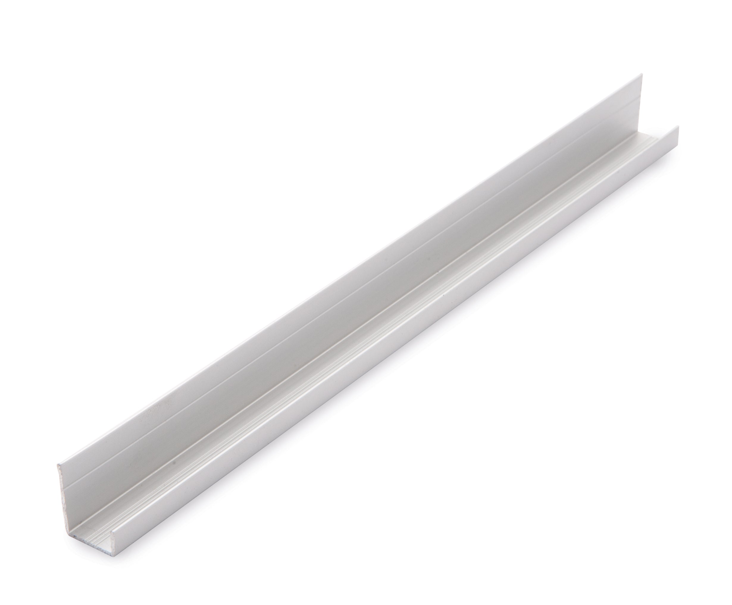 Neptune Aluminium Edge Trim (for 10mm panels) Chrome 2.6m