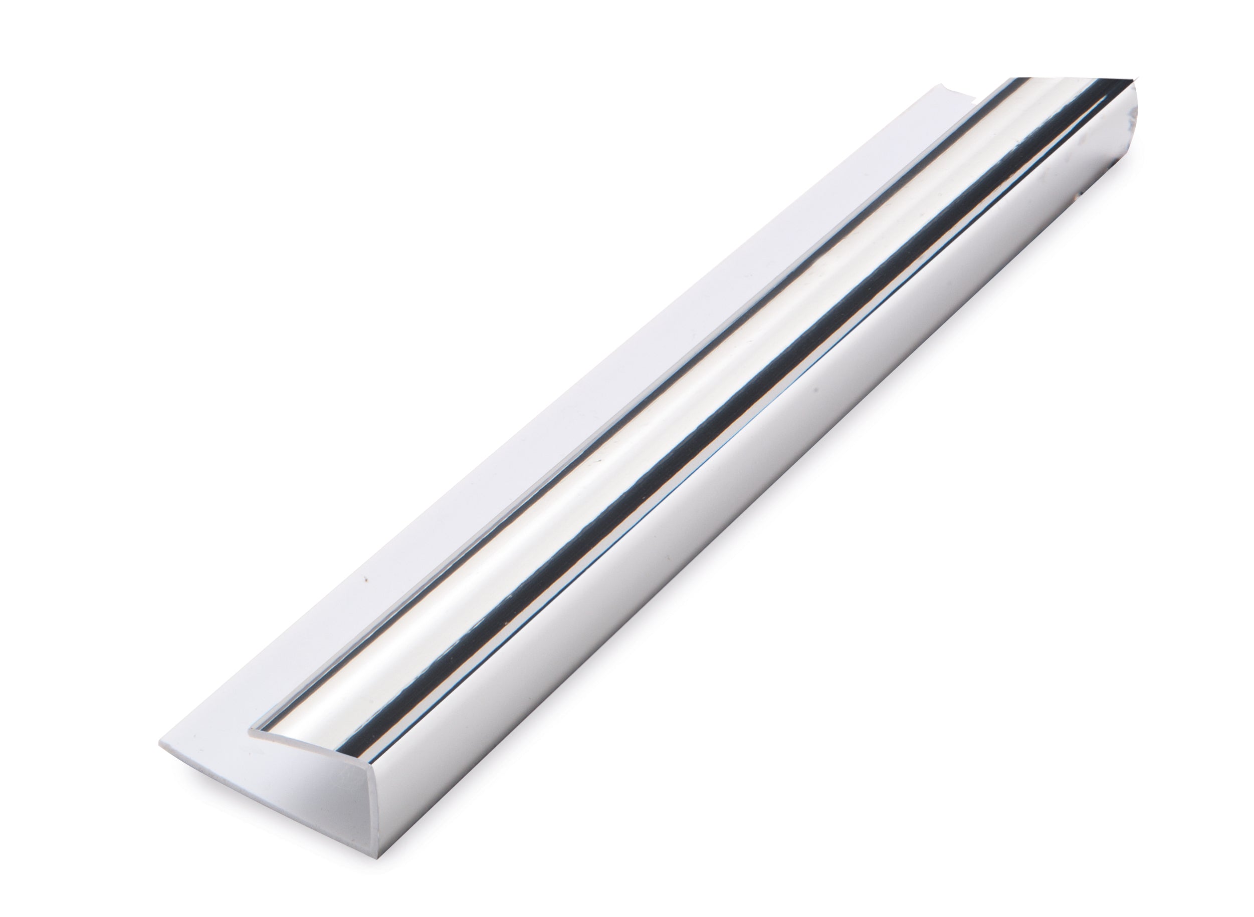 Neptune 1 Part Edge Trim chrome (10mm) x 2.7m