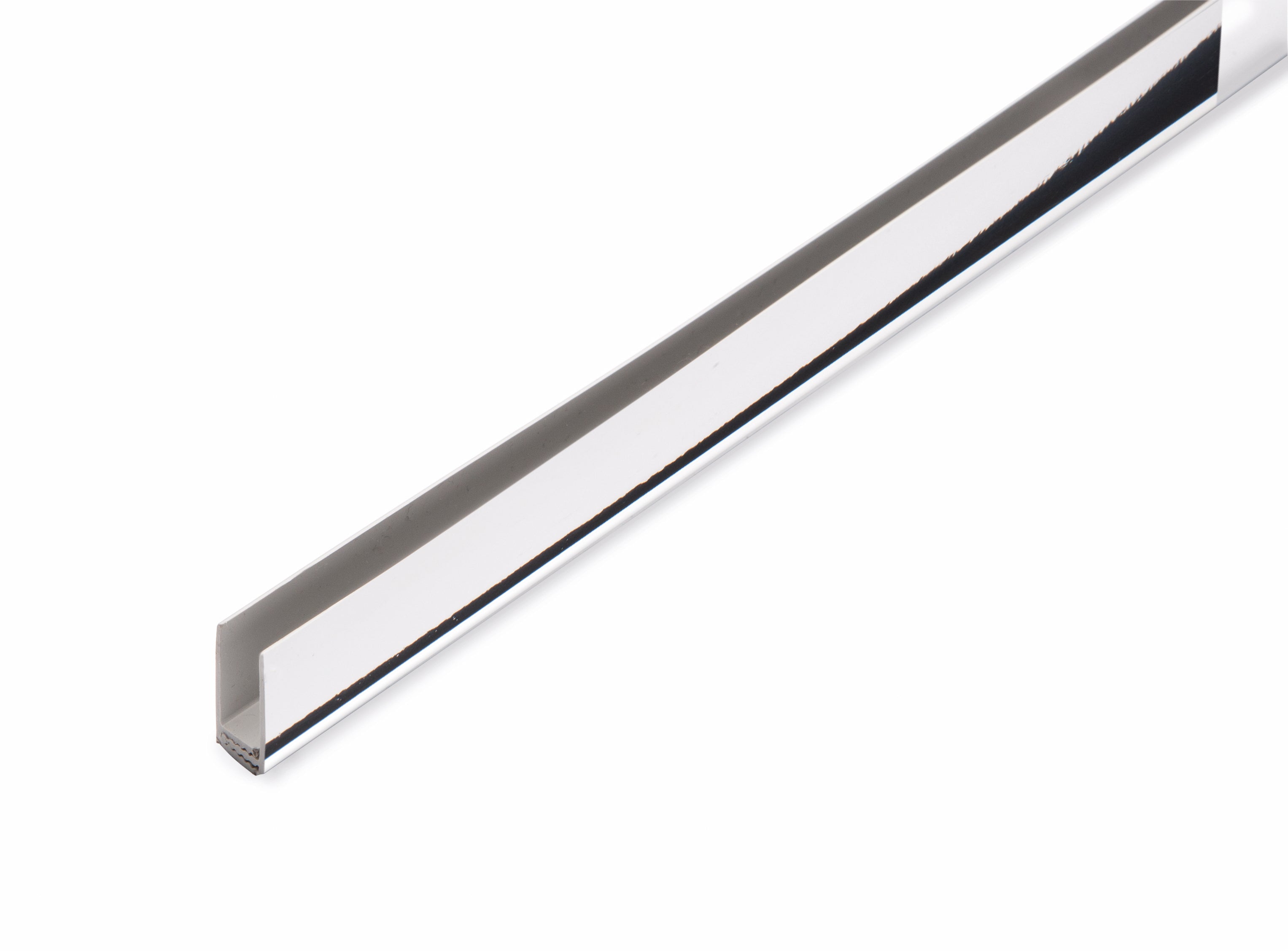 Neptune 2 Part Edge Trim chrome 8/10mm 2.7m