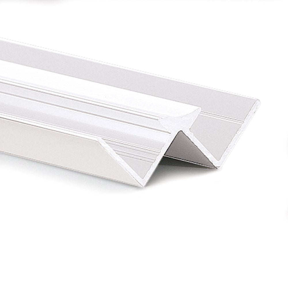 Neptune Aluminium Internal Corner (for 10mm panels) White2.4m