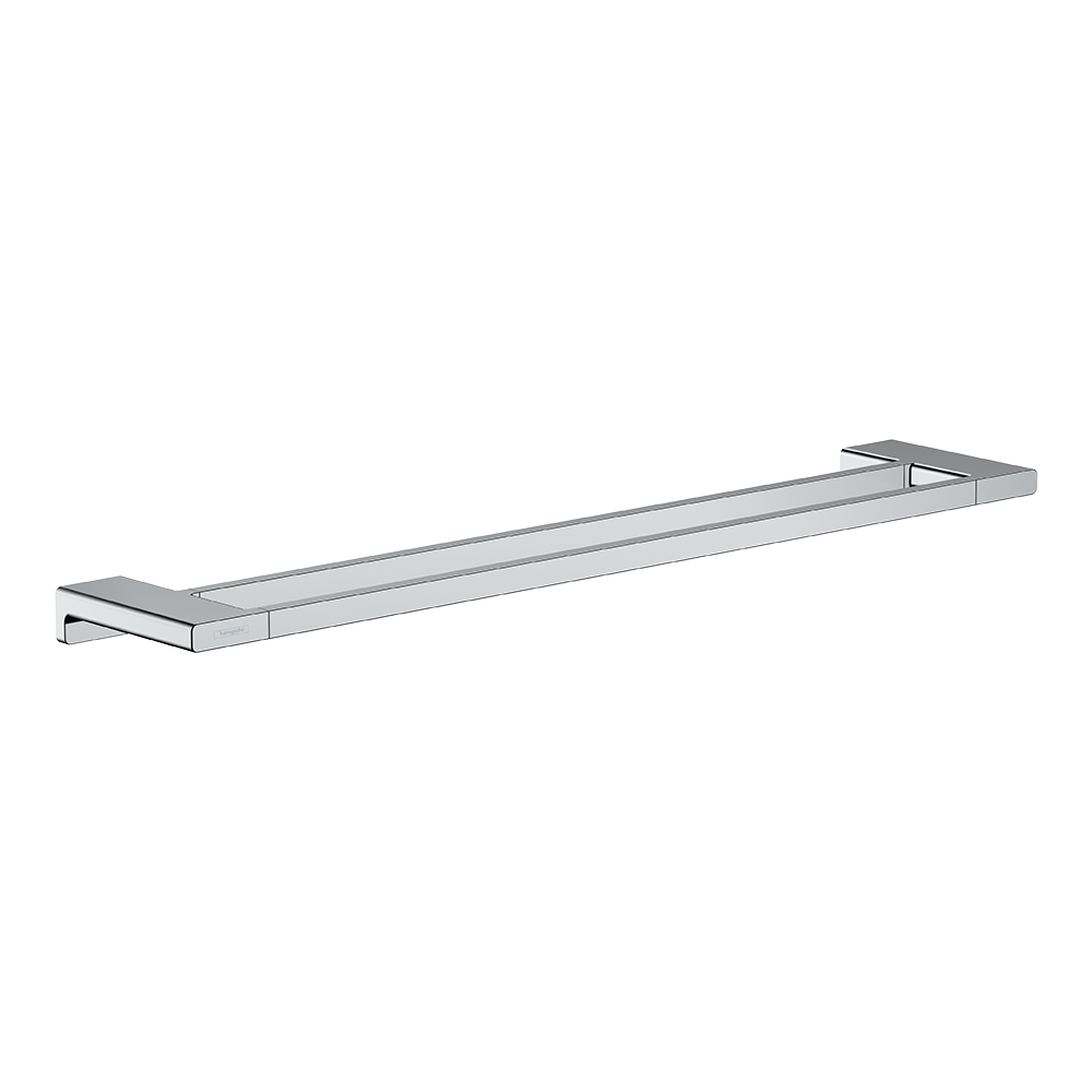 Hansgrohe Addstoris Double Bath Towel Rail Chrome