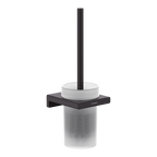 Hansgrohe Wall Toilet Brush Holder Black