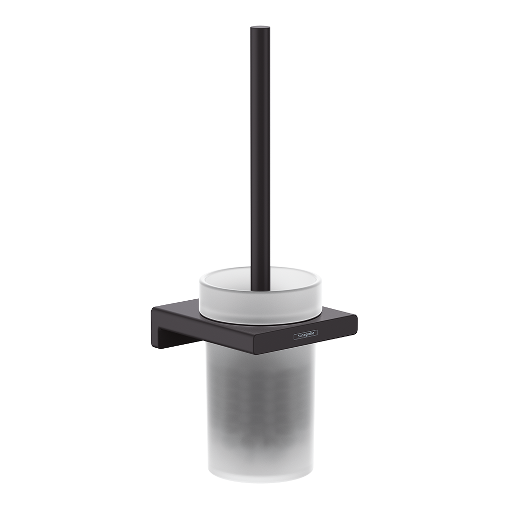 Hansgrohe Wall Toilet Brush Holder Black