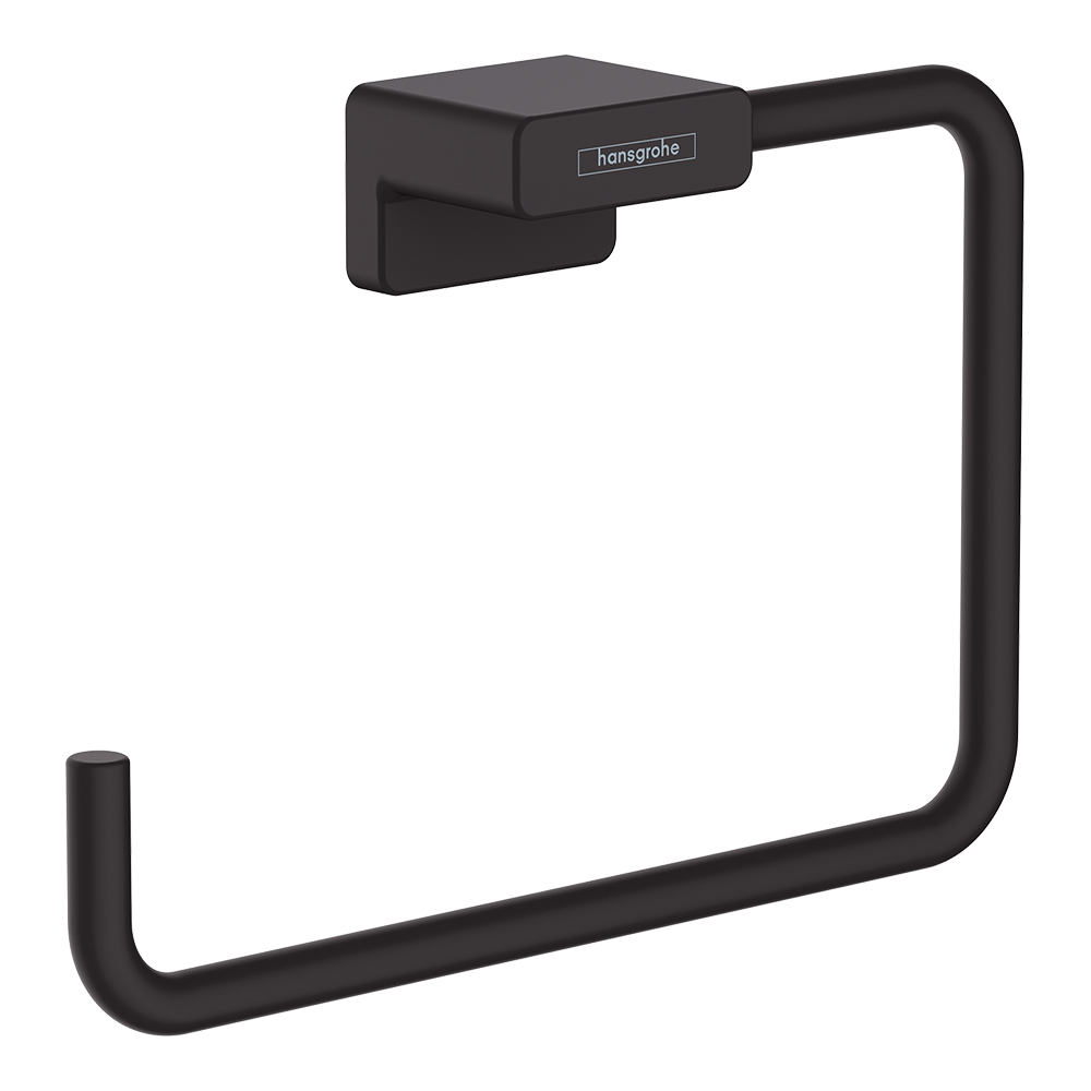 Hansgrohe Addstoris Towel Ring Black