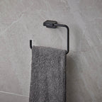 Hansgrohe Addstoris Towel Ring Black