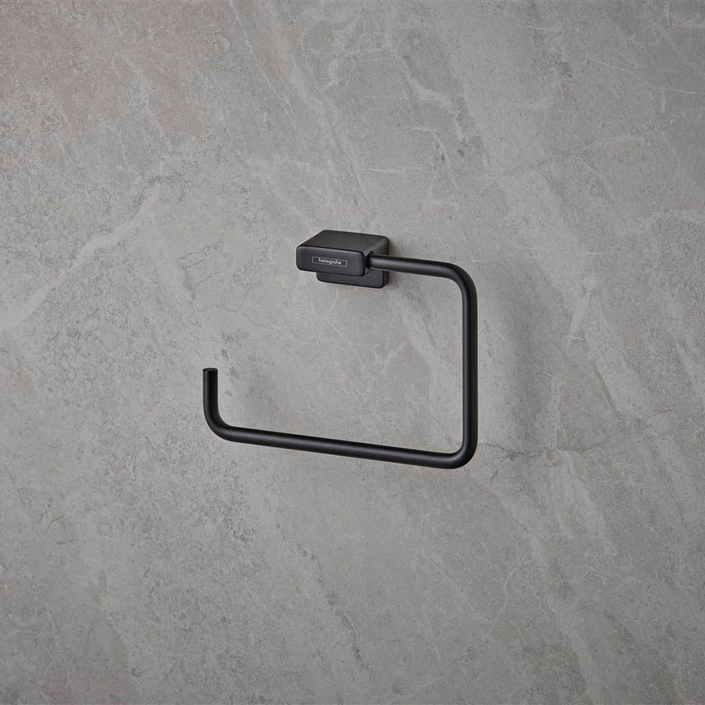 Hansgrohe Addstoris Towel Ring Black