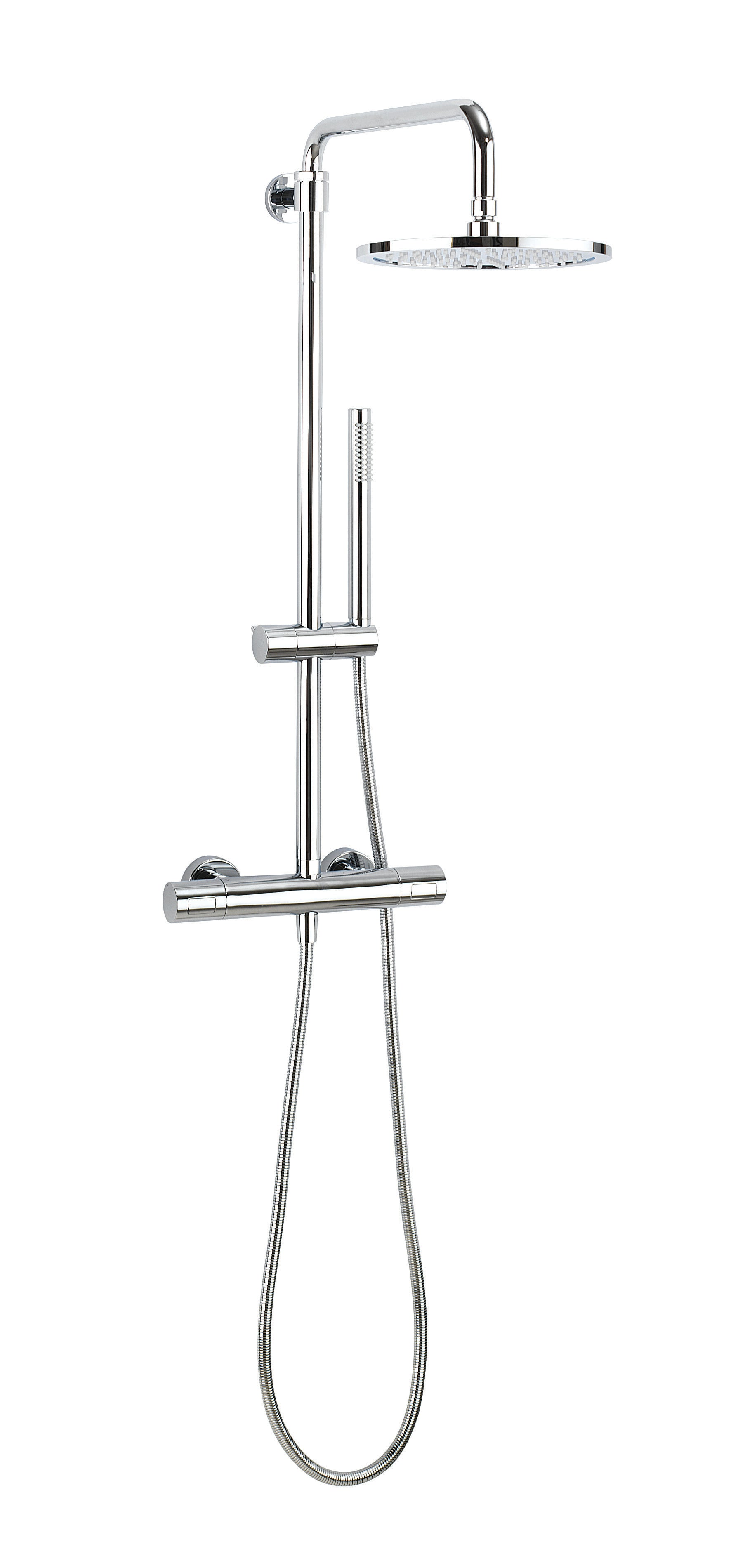 Crosswater Design Exp Therm Shower Riser + H/Set RM530WC+