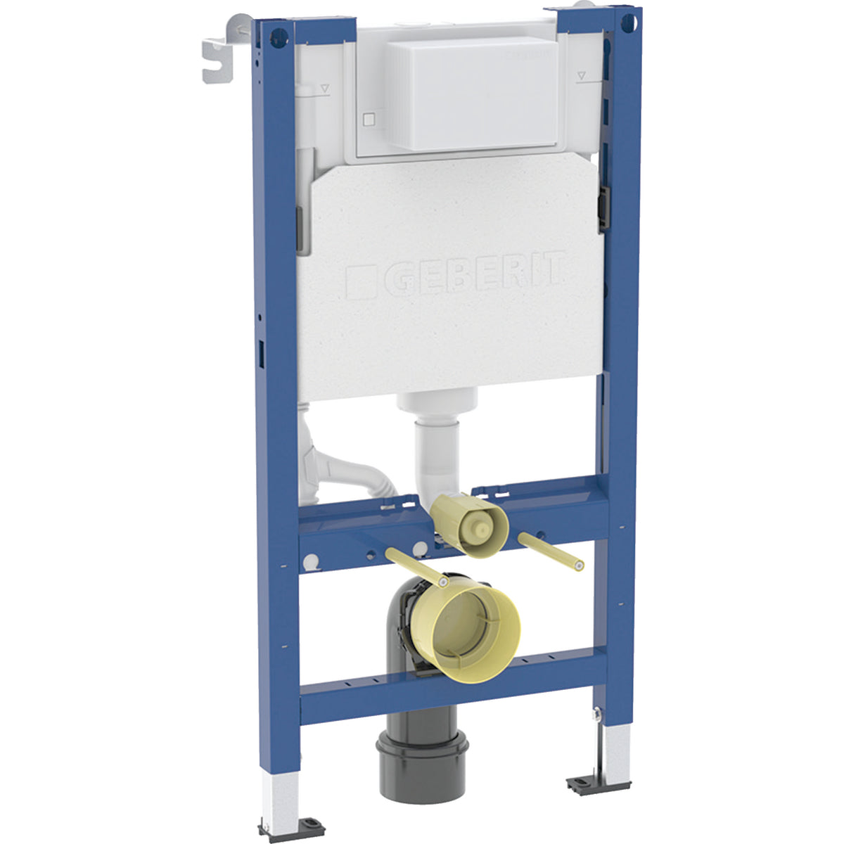 Geberit Duofix element for wall-hung WC 98 cm with AL concealed cistern 12 cm 6 3 litres 458.036.00.2