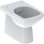 Geberit Selnova Square Back to Wall ToiletHorizontal/Vertical Outlet Rimfree 501 564 01 7 501.564.01.7