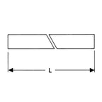 hansgrohe Straight Pipe 50 cm, Chrome