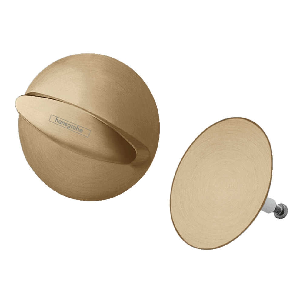 hansgrohe Flexaplus Finish set waste and overflow set, Brushed Bronze