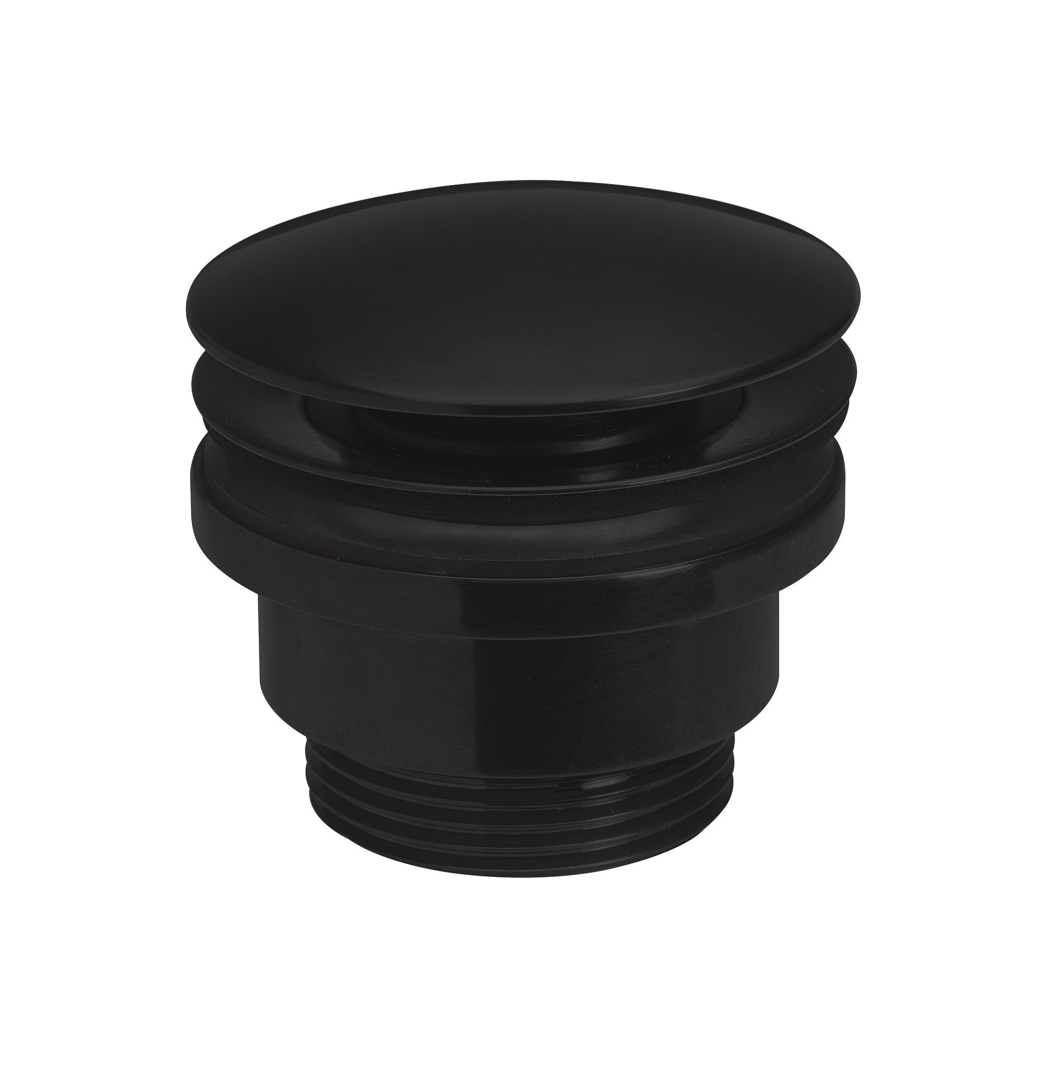 Crosswater MPairO Industrial Universal Basin Click Clack Waste Carbon Black