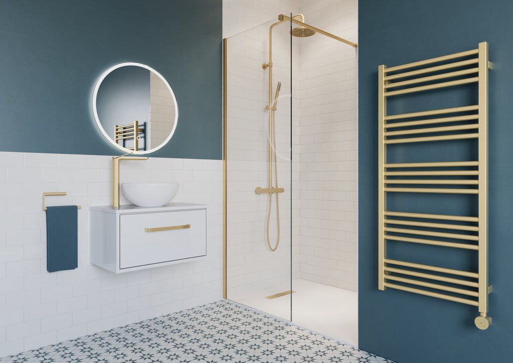 Crosswater Croswater Central Multifunction Thermostatic Shower Kit Brussed Brass RM530WF+