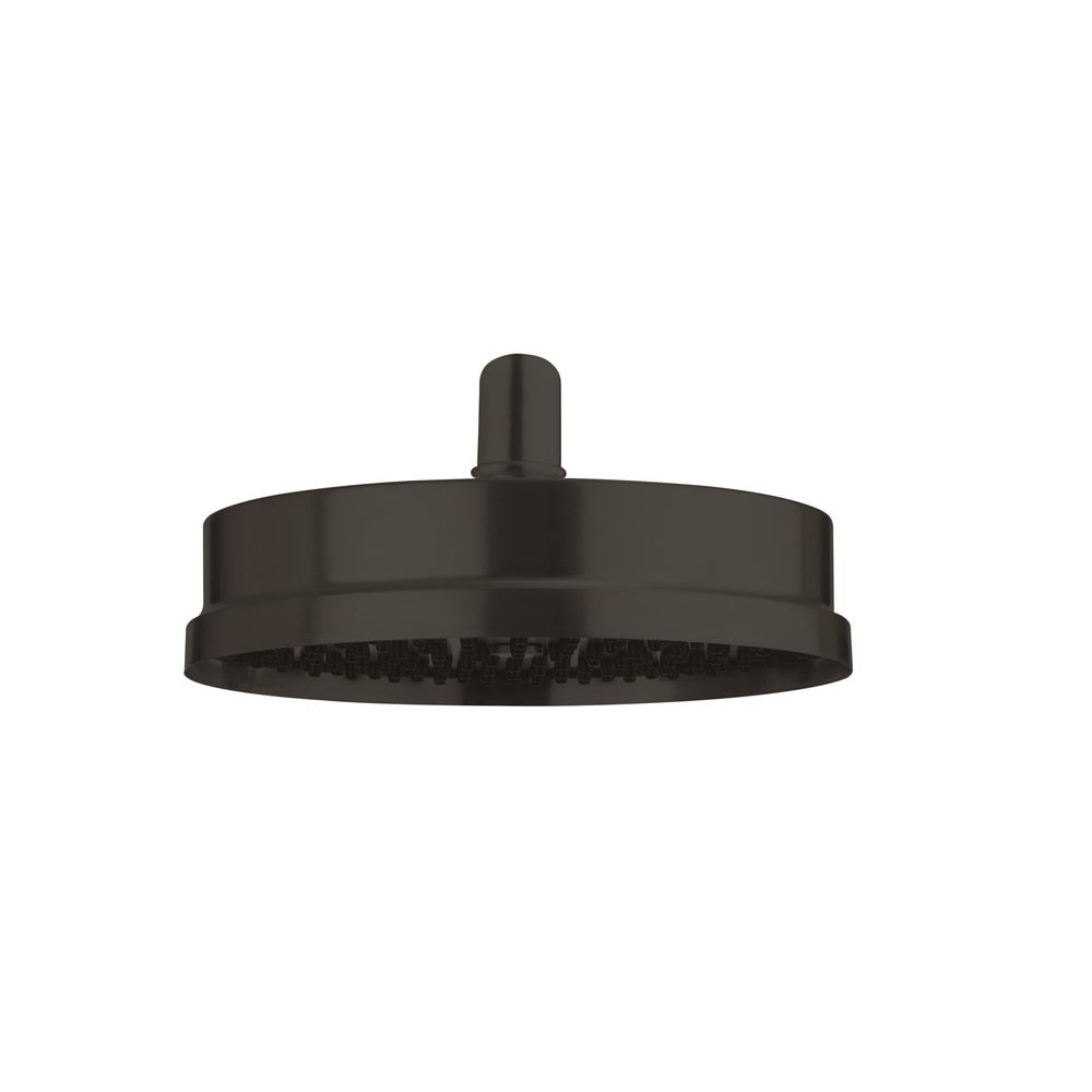 Crosswater MPRO Industrial 8in Easy Clean Shower Head Carbon Black PRI08M_EC