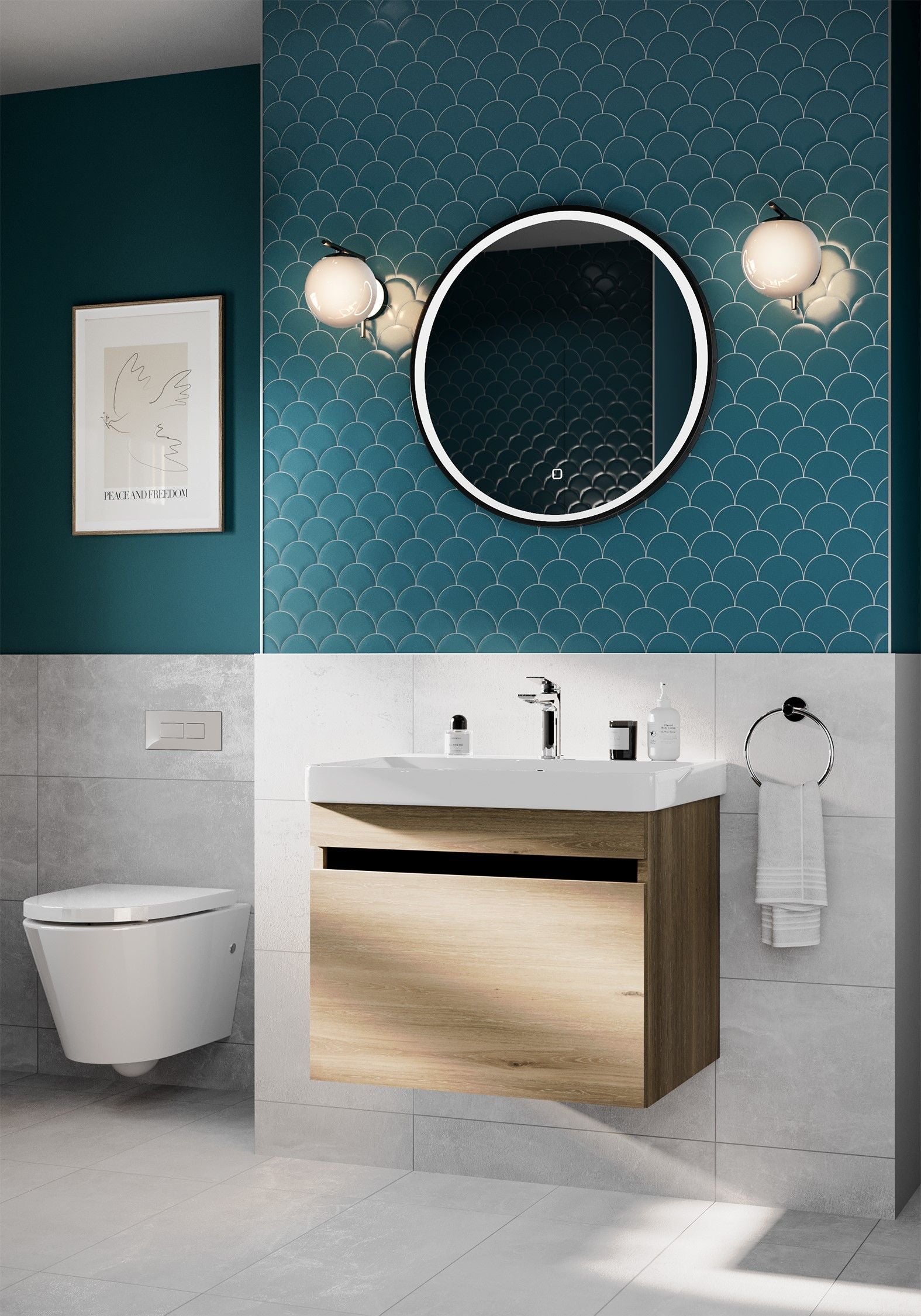 Britton Dalston 50cm Unit Golden Oak DAL50GO DAL50GO_V2