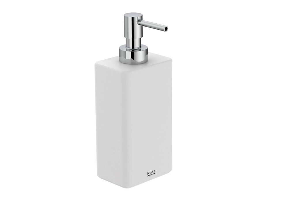 Roca Ona Countertop Soap Dispenser White