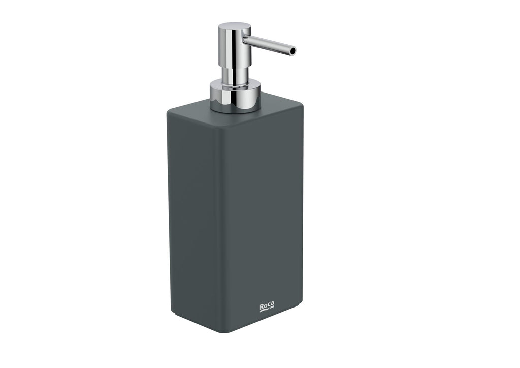 Roca Ona Countertop  Soap Dispenser Matt Green