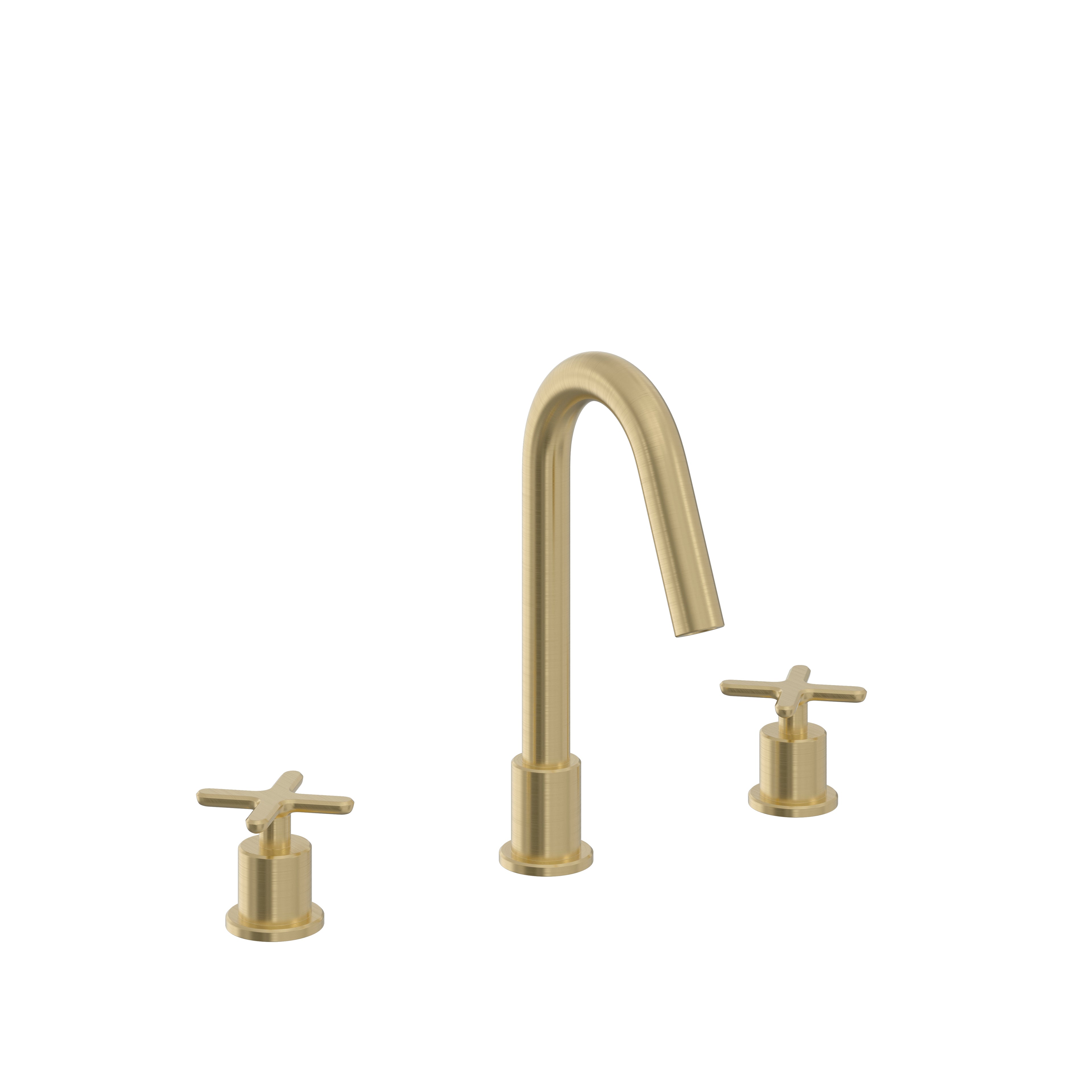Heritage Salcombe 3TH BAS Brushed Brass