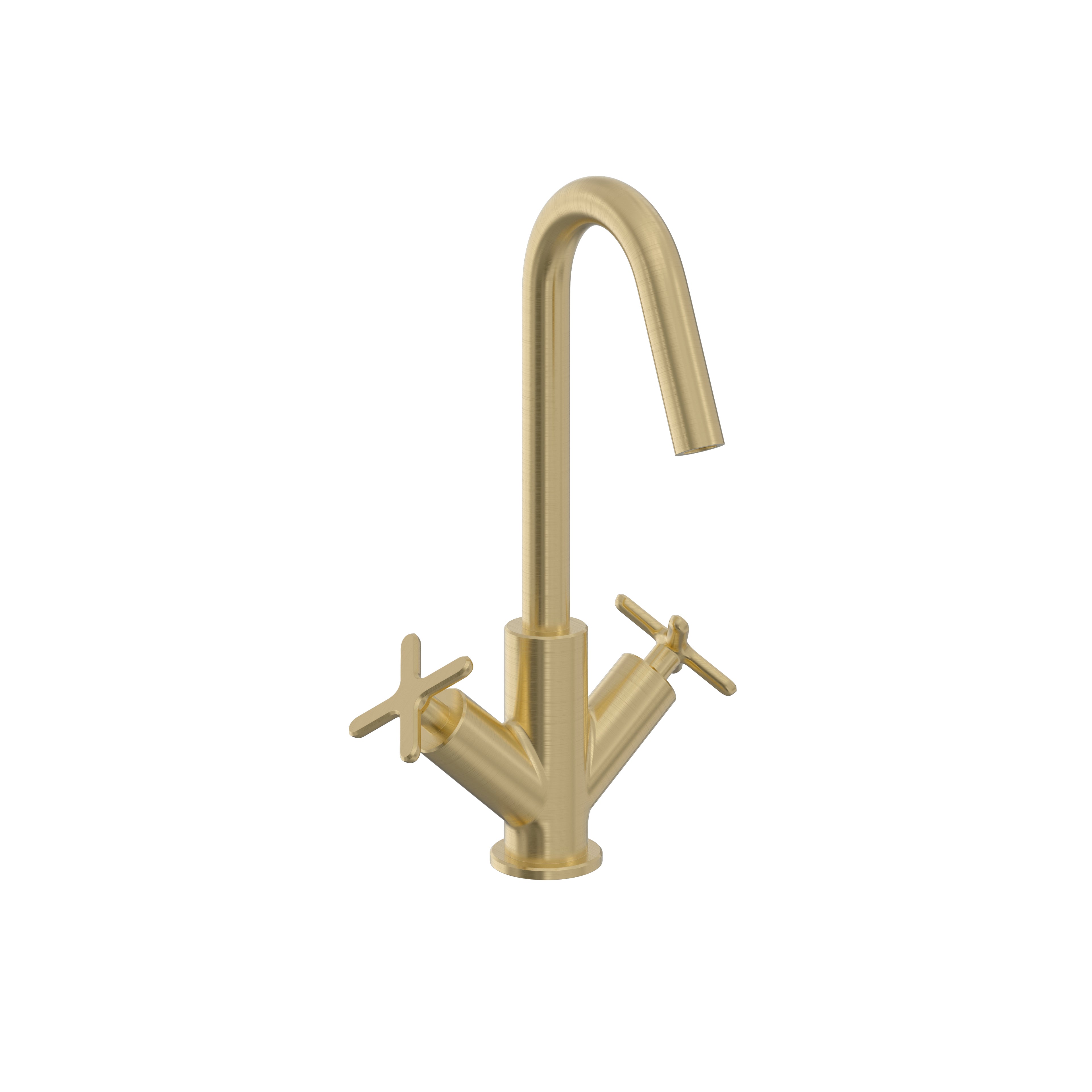 Heritage Salcombe 1TH BAS Brushed Brass