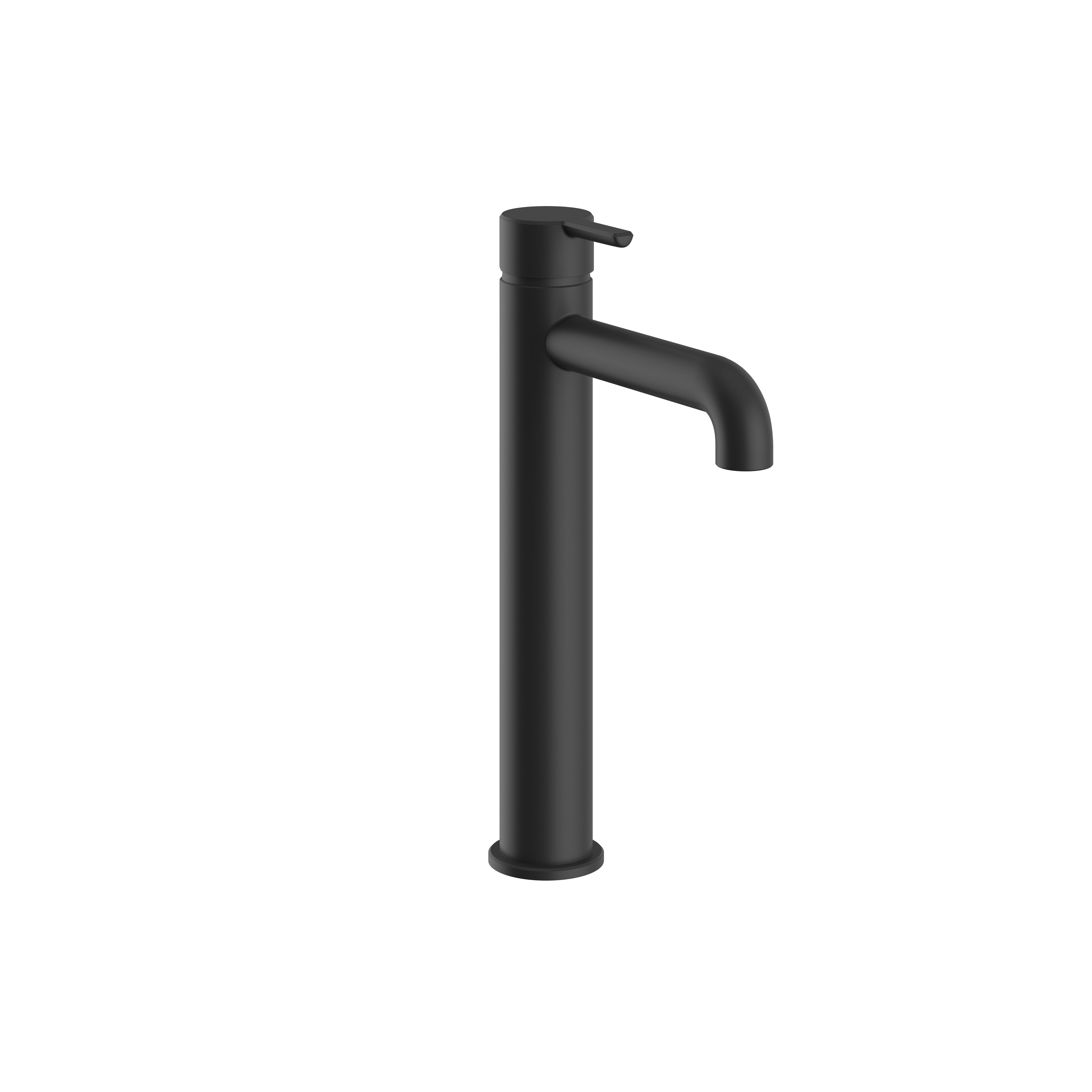 Heritage Dartmouth Tall Basin Mixer Tap Matt Black