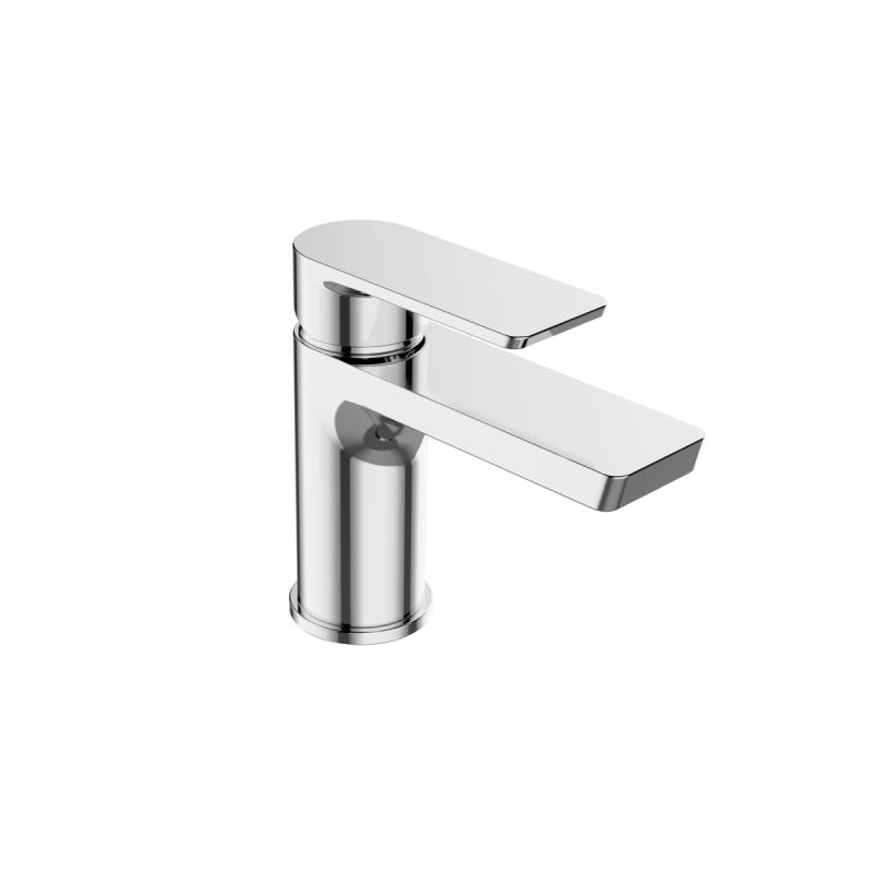Bristan poli Basin Mixer with Clicker Waste P BAS C Chrome NAP BAS C