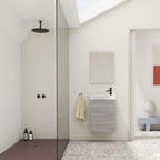 Roca Bosco Unik 1 Door Vanity Unit 400mm Sandy Grey