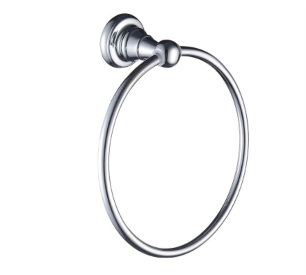 Heritage Holborn Towel Ring Chrome