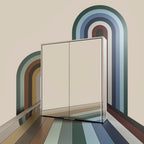 hib. Odelle Coloris 60cm Cabinet with Aluminium Trim 70100