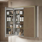 hib. Odelle Coloris 80cm Cabinet with Aluminium Trim 70200